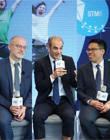 從左到右：PATRICE HAMARD，ARNAUD JULIENN，曹錦東